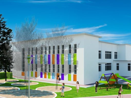 Manutenzione scuola elementare a Neviano